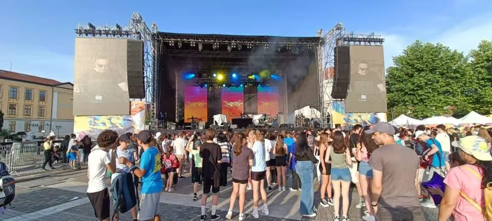 Festival în aer liber în Alba Iulia
