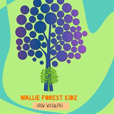 Logo Wallie Forest Kidz — Grow Wild & Free